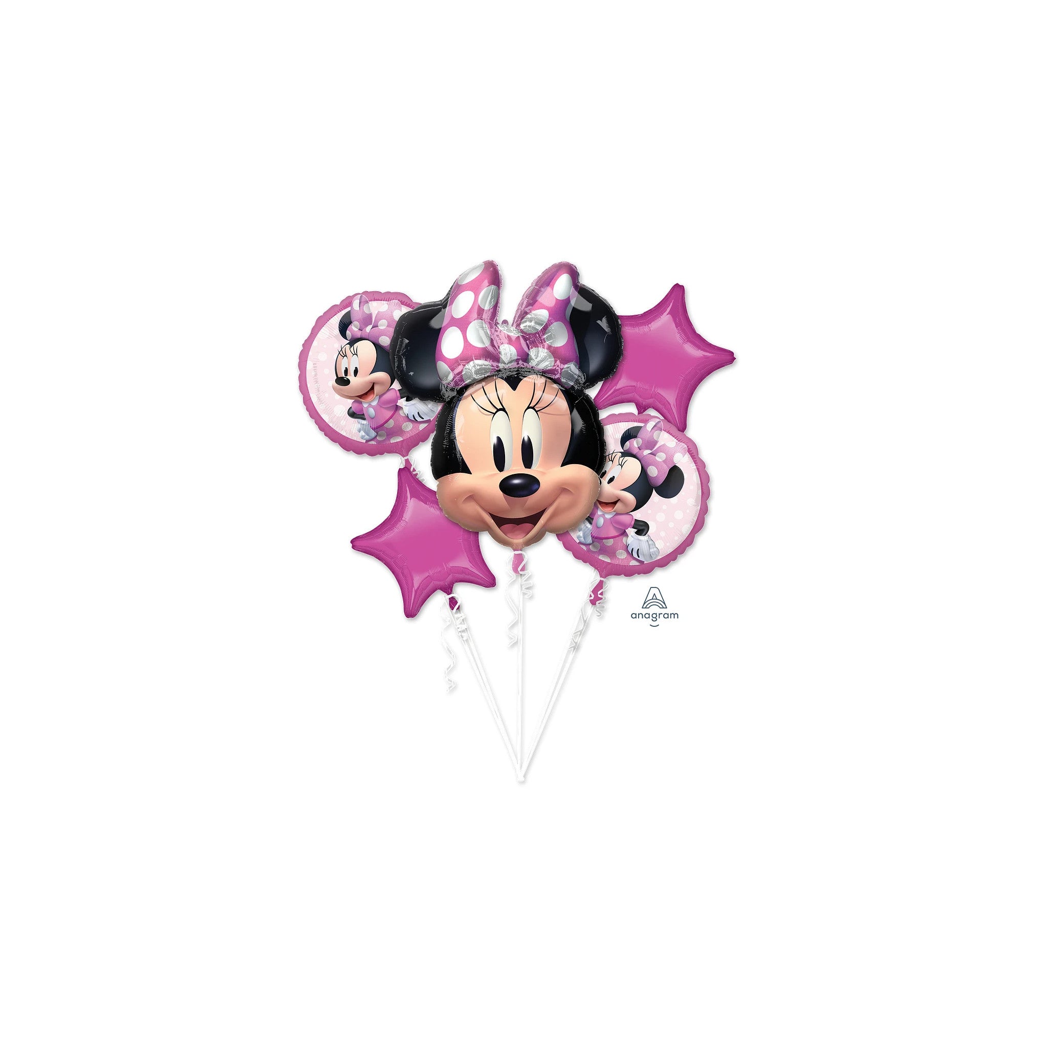 Mylar Bouquet Minnie 1ct - Balloon